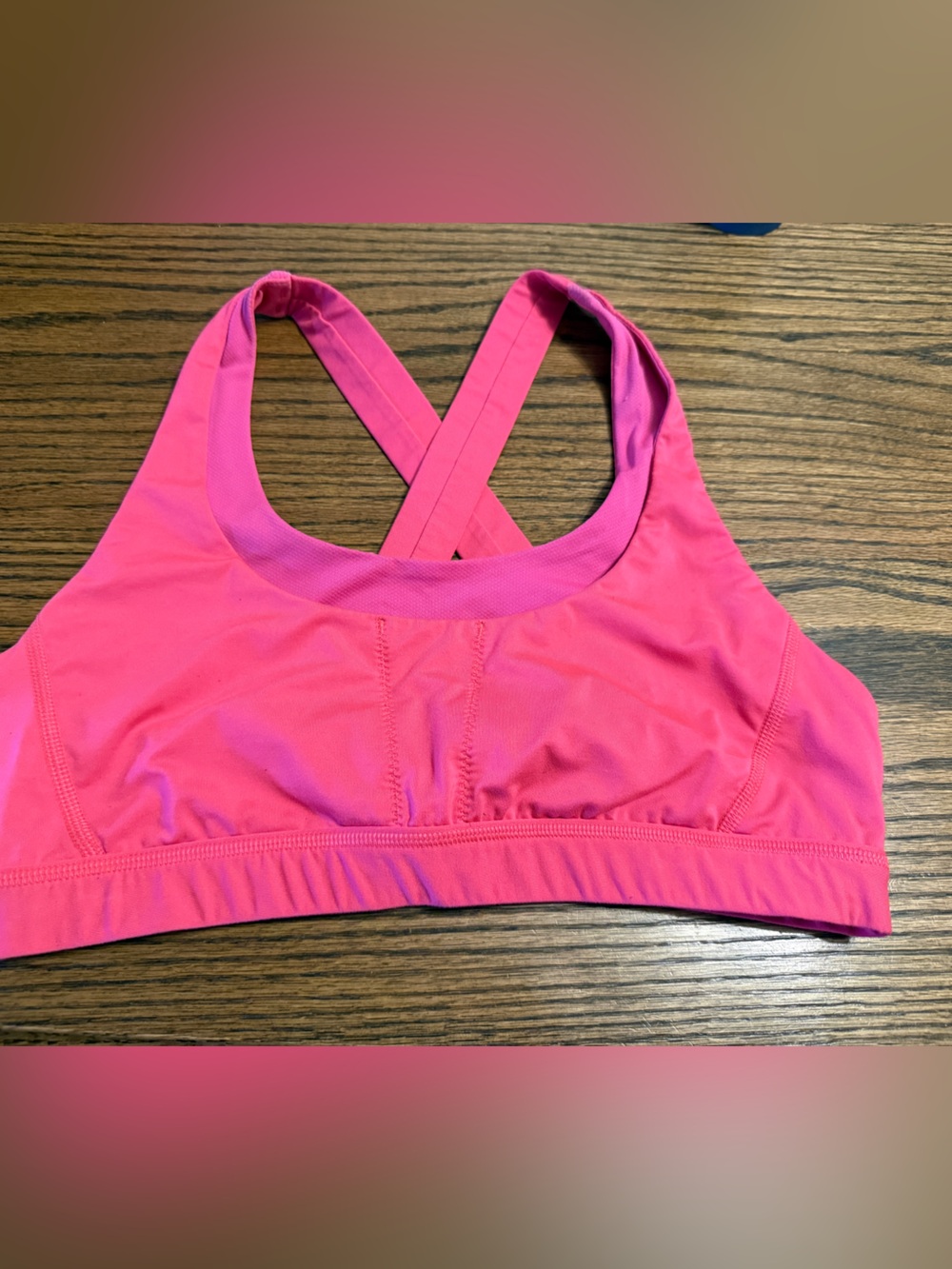 Lululemon Hot Pink Sports Bra